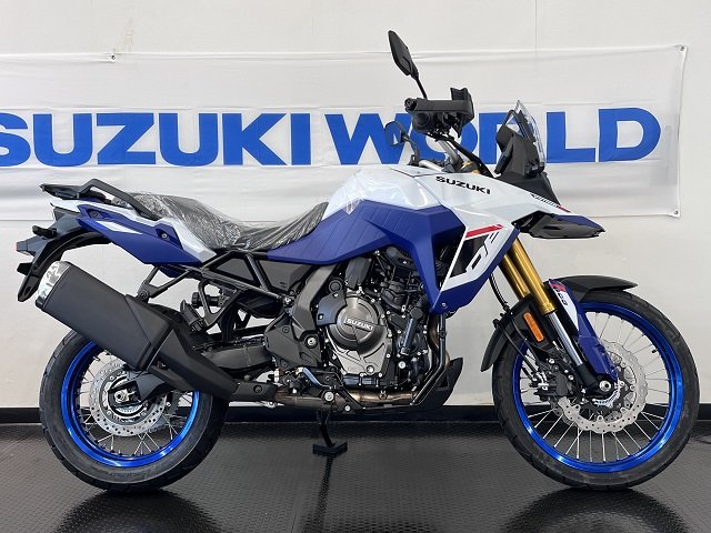 店頭在庫あり】Vストローム800/800DE！純正ローシートも体感でき