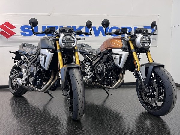 速報！スズキのNEWレトロバイク【GSX-8T】がスズキワールド船橋に早く