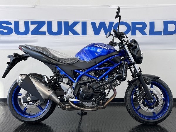 2025年モデル SV650 ブルー スズキワールド船橋展示車画像.JPG