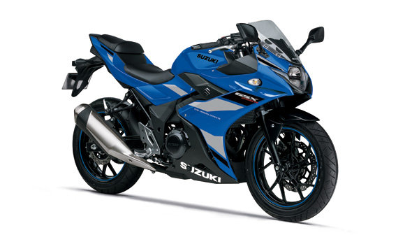 GSX250R</br>（トリトンブルーメタリックNo.2）</br>（パールグレッシャーホワイトNo.2）