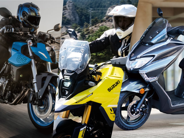 GSX-8S・V-STROM800DE・バーグマンストリート125EX 国内発売を