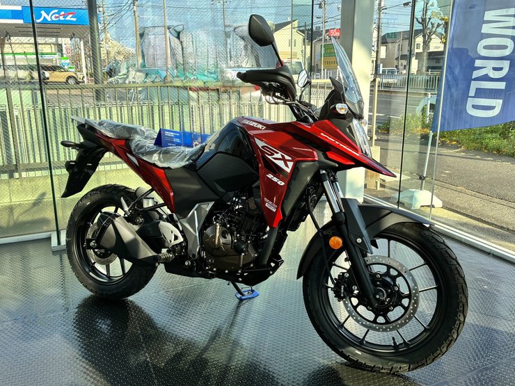 Vストローム250SX レッド スズキワールド守山.jpeg