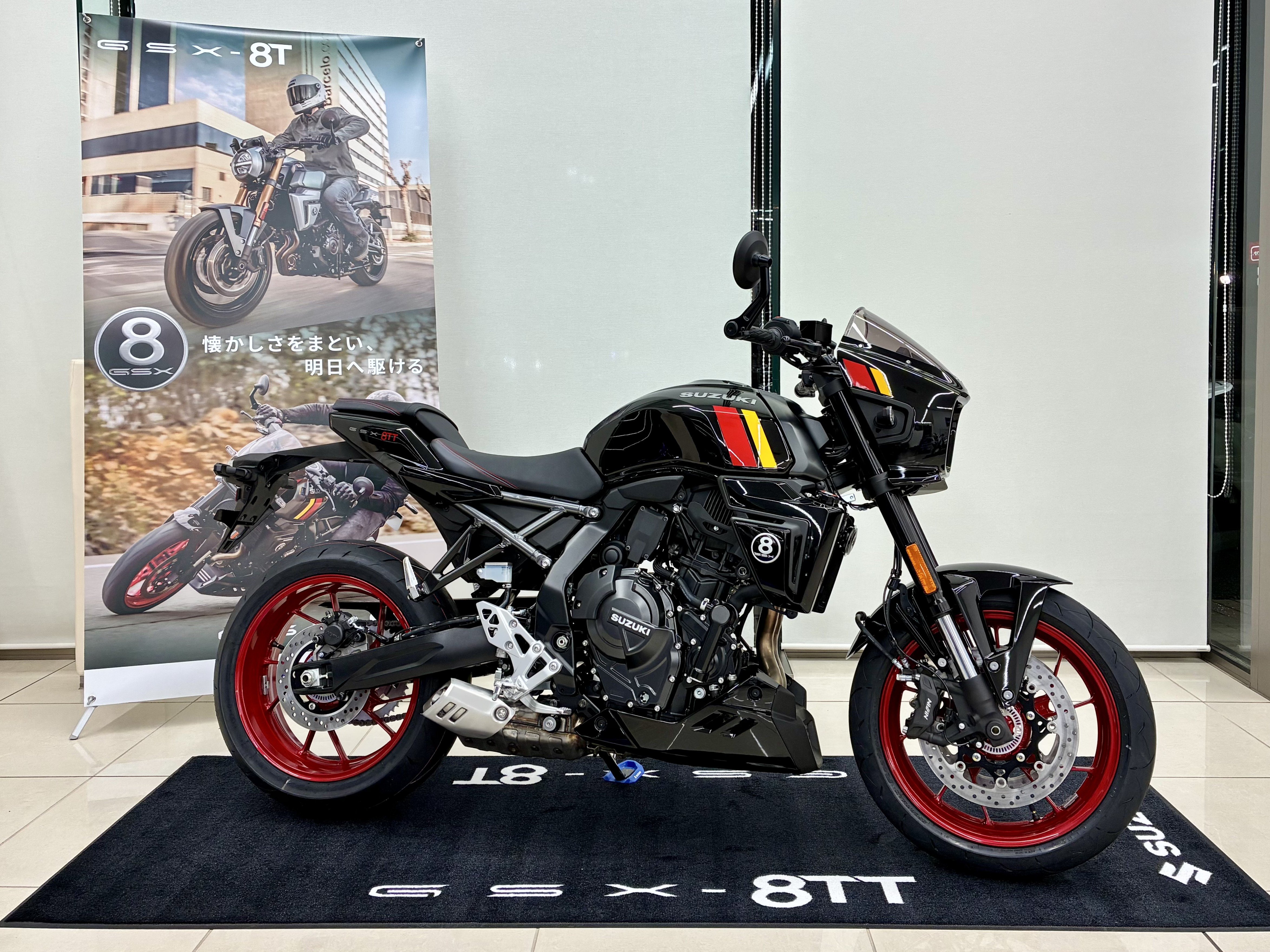 GSX-8TT】愛知・スズキワールド豊川に早速入荷！ | スズキワールド豊川